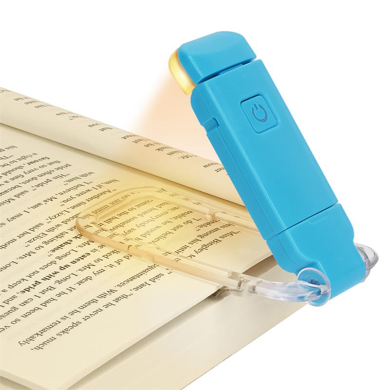 Vielseitige, tragbare LED-Leselampe mit Klemme, ideal als Nachttischlampe oder Reiselampe. Dimmbar & augenfreundlich.