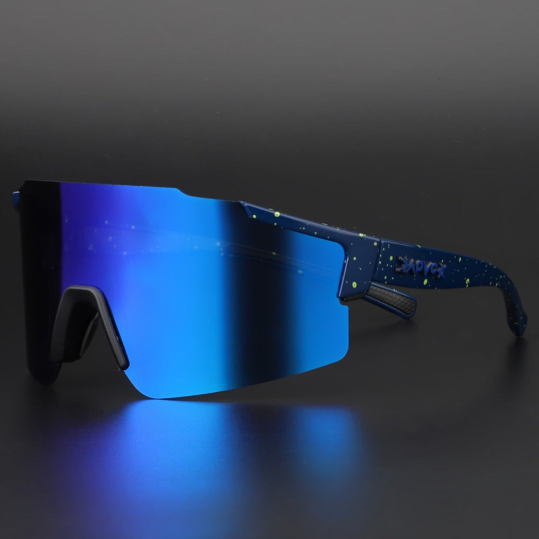 Stilvolle Unisex-Sportbrille, ideal für Radfahren, Laufen und Outdoor-Aktivitäten.