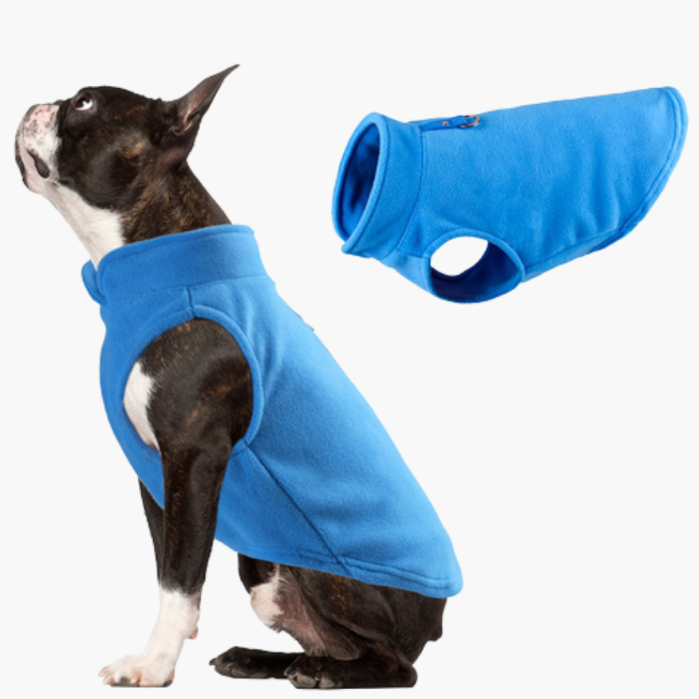 Warme ArcticFleece Hundejacke für Komfort & Schutz vor Kälte; idealer Hundemantel für den Winter.