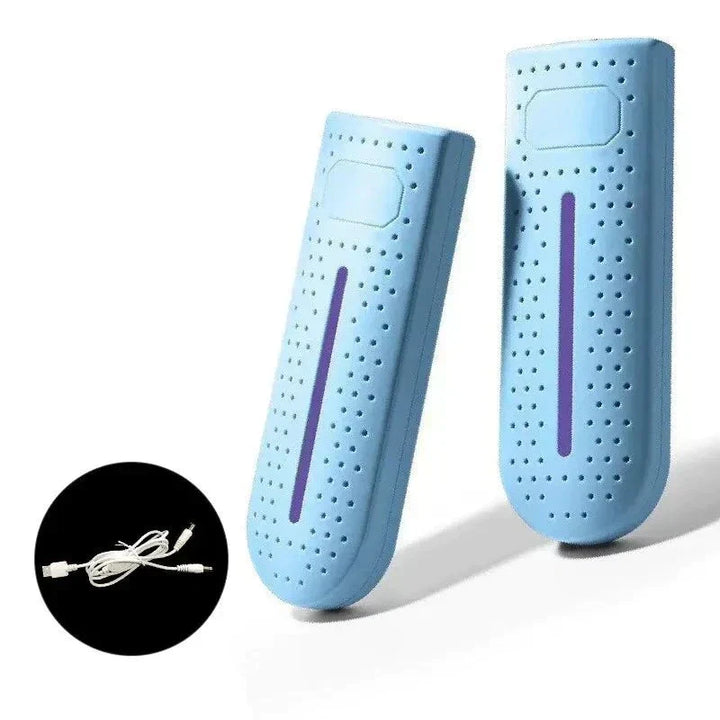 Tragbarer UV-Schuh-Trockner & Sterilisator für frische, trockene Schuhe und optimale Hygiene.
