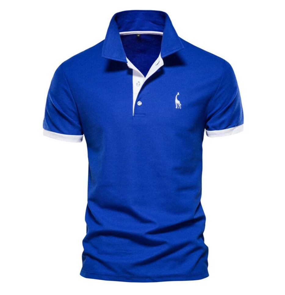 Bequemes Herren Poloshirt in klassischem Design, ideal für Frühling & Sommer. Perfekt für Alltags- & Casual-Looks.