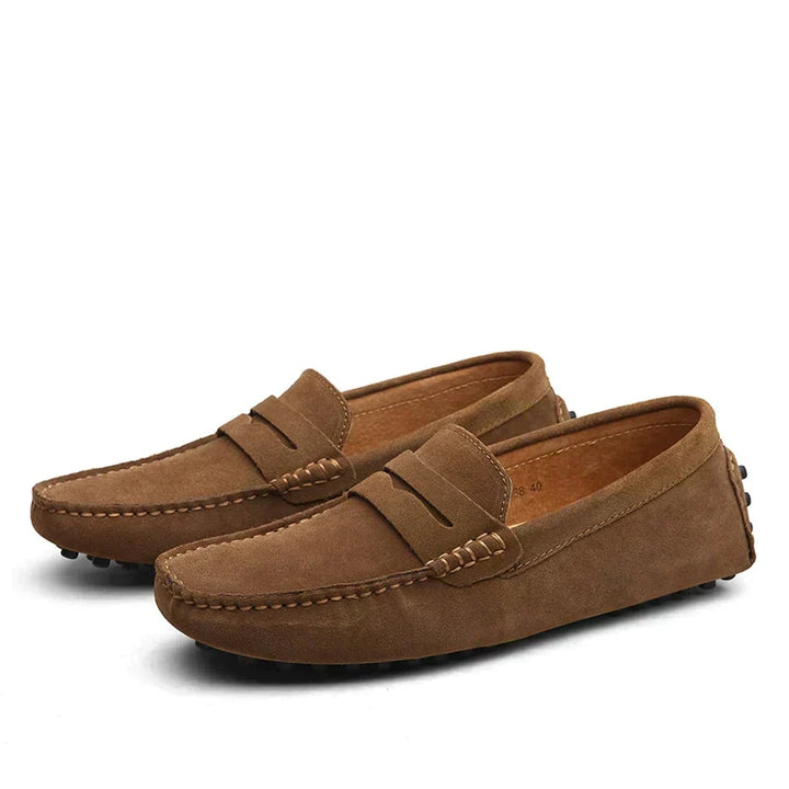 Stylische Herren Loafers, elegant & modern, perfekte Frühlingsschuhe für Business & Freizeit.