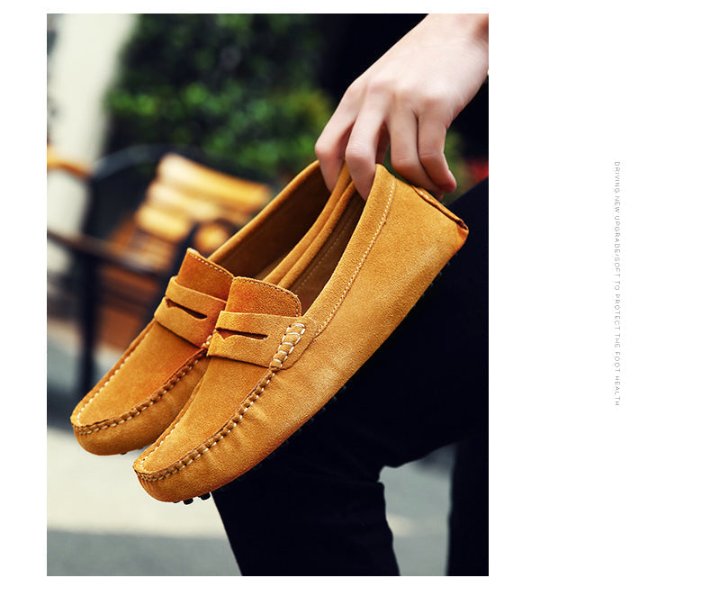 Komfortable Herren Loafers, atmungsaktiv für Sommer, stilvolle Freizeitschuhe für entspannte Tage.