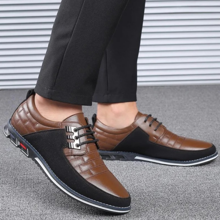 Elegante Business Herrenschuhe, orthopädisch & stilvoll. Perfekt für Büro, Meetings & formelle Anlässe.