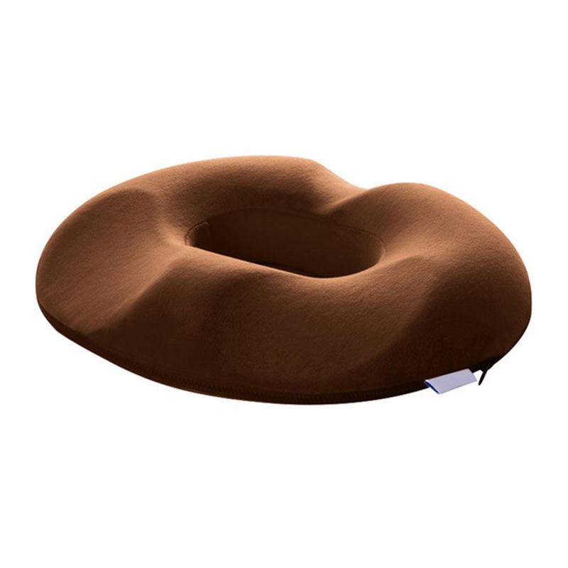 Memory-Schaum-Sitzkissen zur Steißbein- und Hämorrhoiden-Entlastung, perfekt für langes Sitzen.