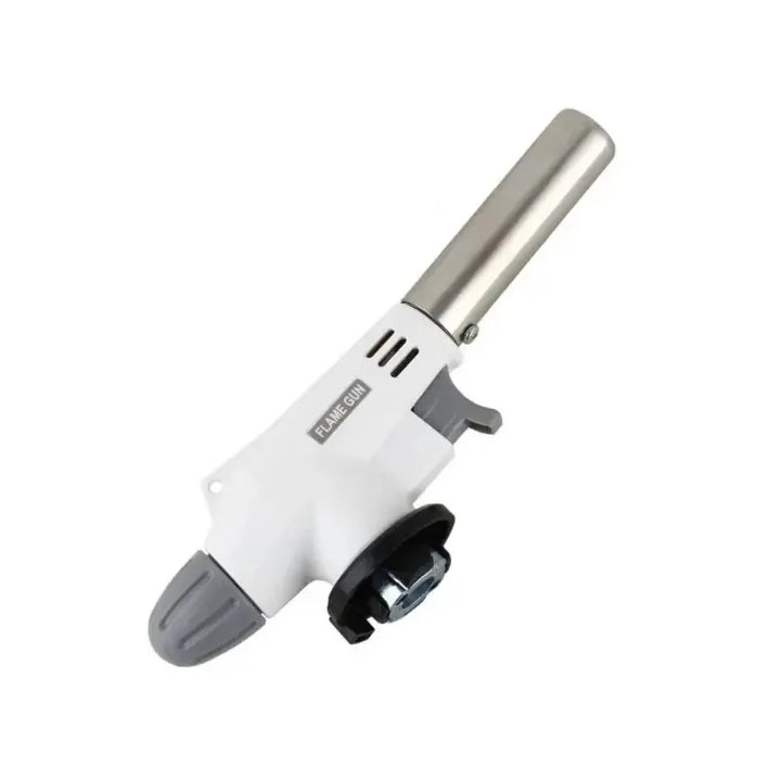 Tragbarer Butangas-Brenner aus Metall für Camping-BBQ & Outdoor-Kochen. Leistungsstarker Gaskocher. Kompakt Design.