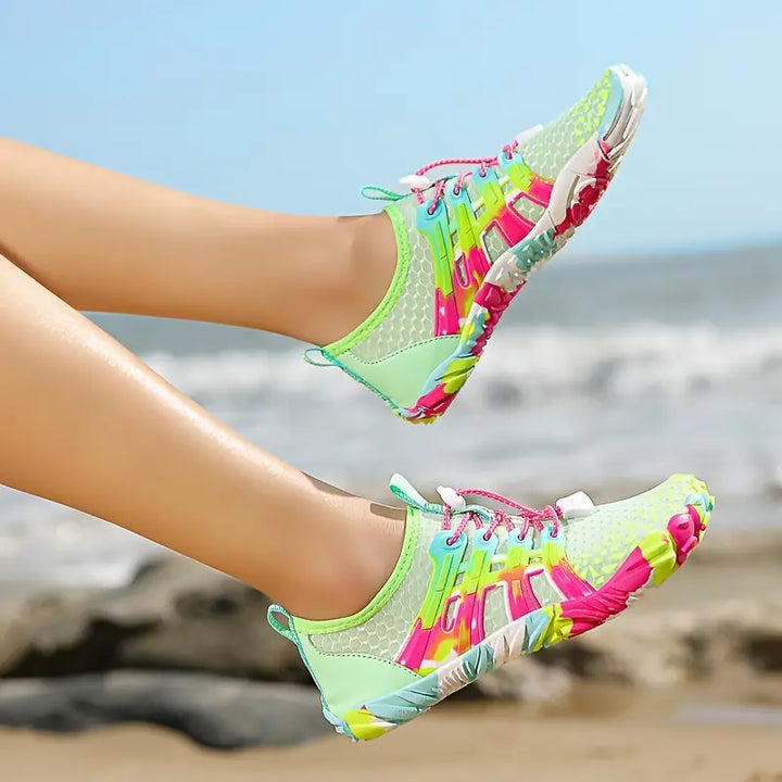 Funktionale Damen-Barfußschuhe, leicht & atmungsaktiv. Ideale Freizeitschuhe und Sommerschuhe.