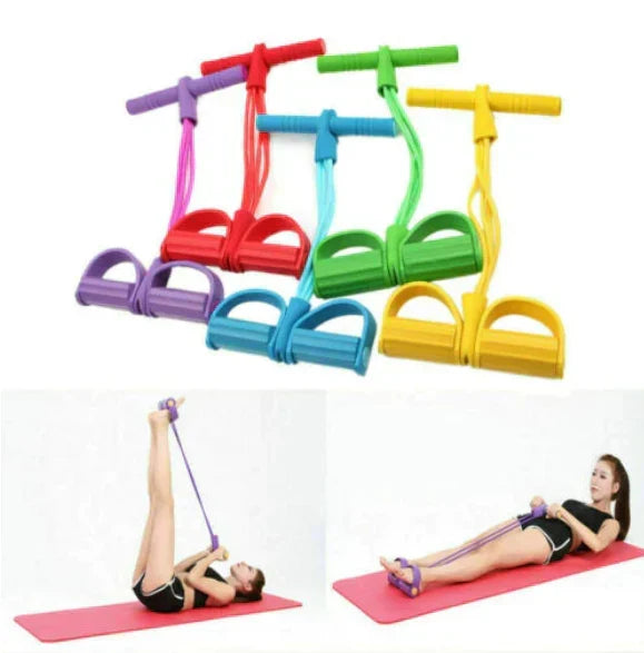 Robustes Widerstandsband für Heimtraining; vielseitig einsetzbar für Fitness, Kraft & Rehabilitation.