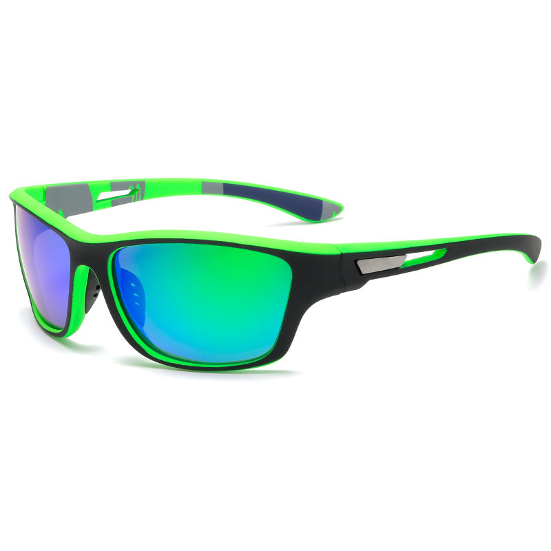 Vayron Herren Sonnenbrille, polarisiert mit UV400 Schutz. Ideal für Sport & Freizeit. Reduziert Blendeffekte effektiv.
