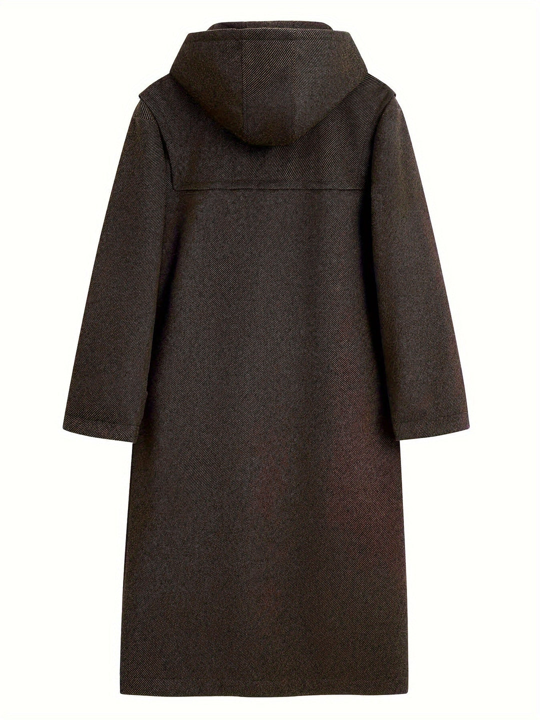 Bequemer Herren Wintermantel mit Kapuze & klassischem Dufflecoat-Design für kalte Tage.