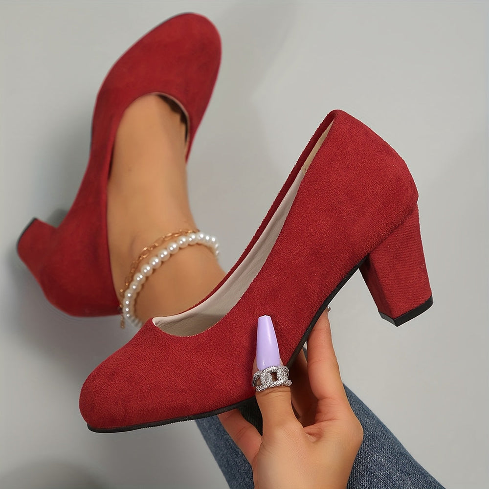 Komfortable Damen Pumps in Weite H mit 5cm Absatz, ideal für lange Tage. Klassische Damenschuhe.