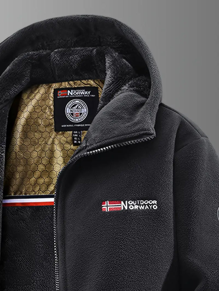 Stylische & funktionale Herren Winterjacke. Kapuzenjacke, winddicht & wasserabweisend für den Winter.