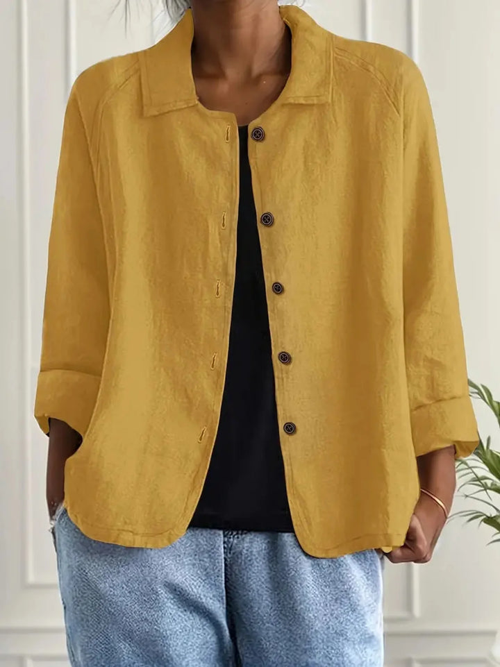 Lässige Damen Übergangsjacke in leichter Qualität, stilvoll und bequem für den Alltag im Frühling.