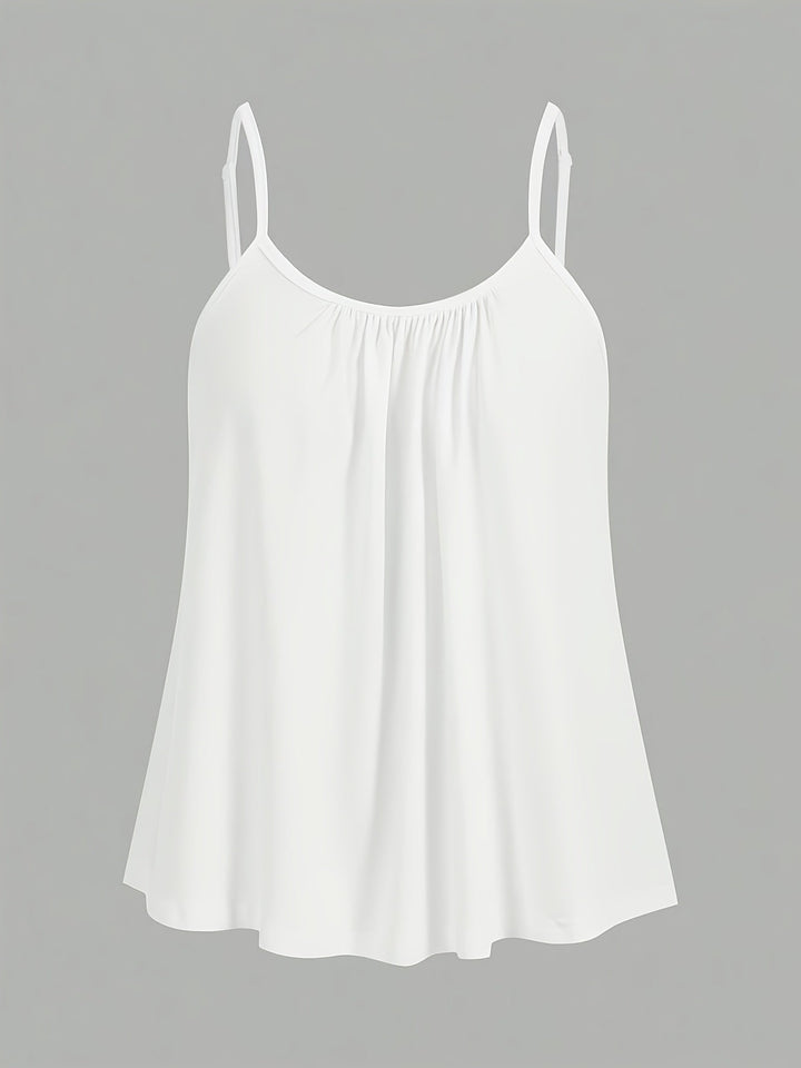 Elegantes Damen Camisole 3er-Set, perfekt für den Sommer und als komfortables Layering Top.