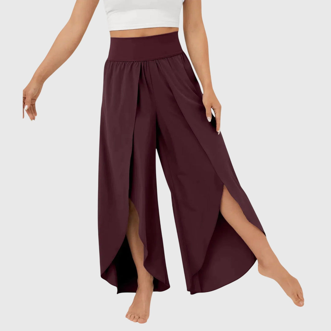 Elegante weite Damensommerhose, bequem und vielseitig, mit lockerem Schnitt für jeden Anlass.