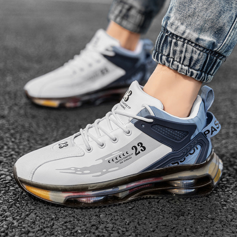 Atmungsaktive Herren Sportschuhe mit Dämpfung, ideal für aktives Training, Jogging und Komfort bei Outdoor-Sportarten.