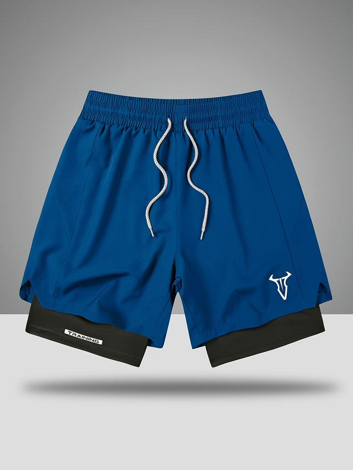 Vielseitige Herren Trainingsshorts, geeignet für Sport, Freizeit und Athleisure.