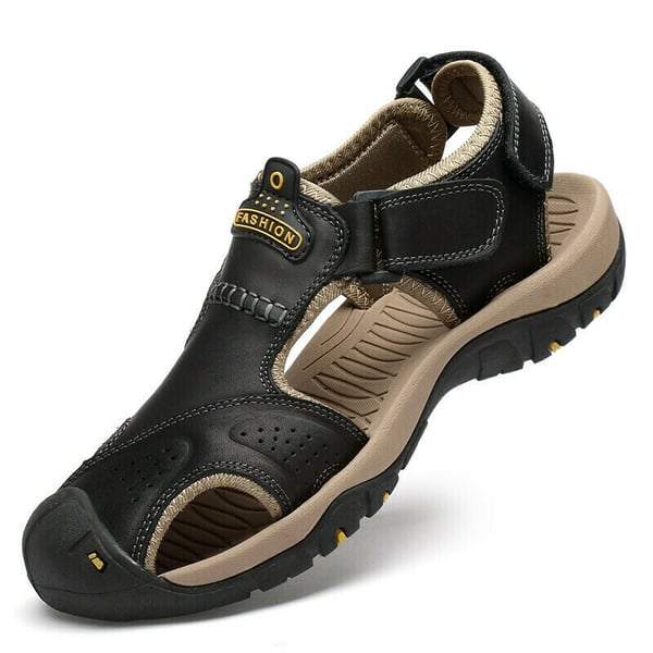 Herren Sommersandalen mit breiter Passform und rutschfester Sohle für maximalen Komfort.