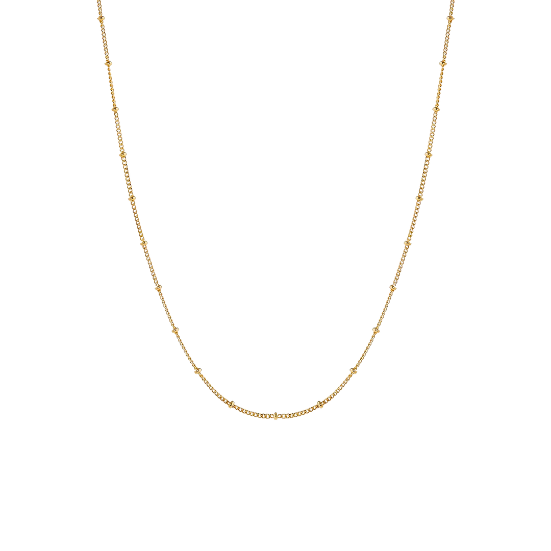 Zarte filigrane Damen Perlen Choker Kette, gold- & silberfarben, wasserfest und hypoallergen für jeden Tag.