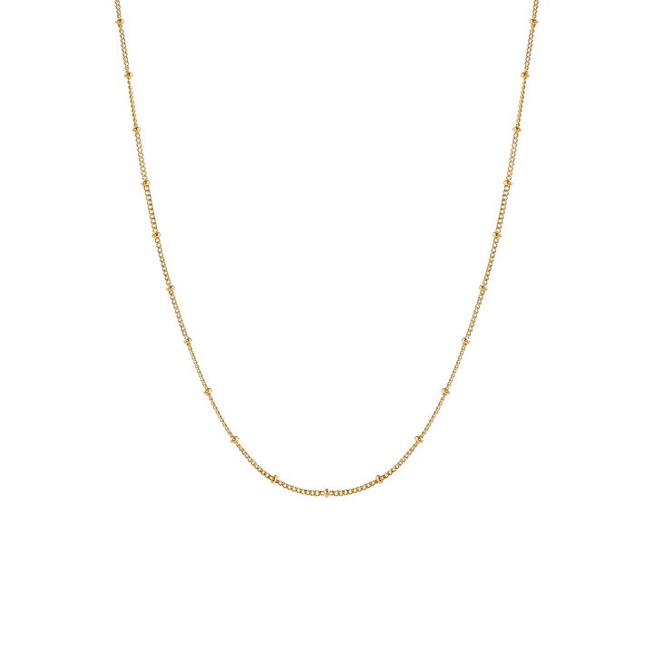 Zarte filigrane Damen Perlen Choker Kette, gold- & silberfarben, wasserfest und hypoallergen für jeden Tag.