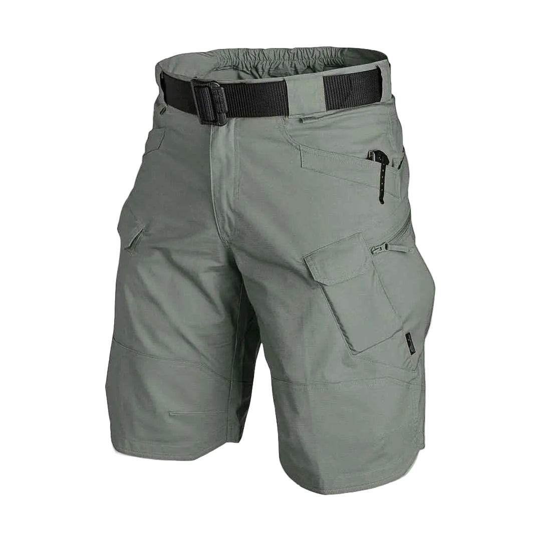 Funktionelle Herren Sportshorts: schnelltrocknende, dehnbare Cargo-Shorts für Wandern, Camping & Outdoor-Sport.