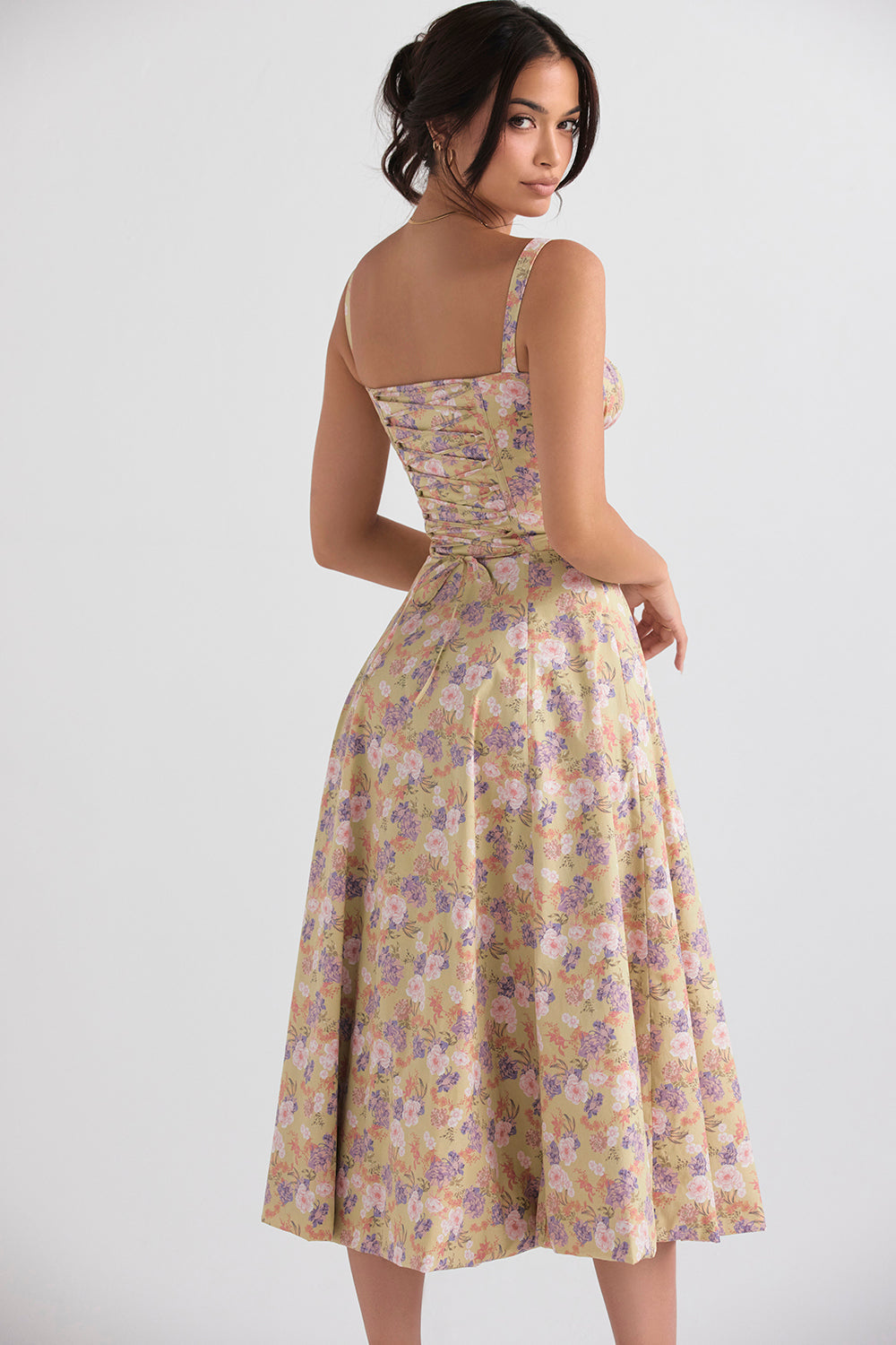Damen Strandkleid Isabella, elegant und figurbetont, mit bequemem Bustier.