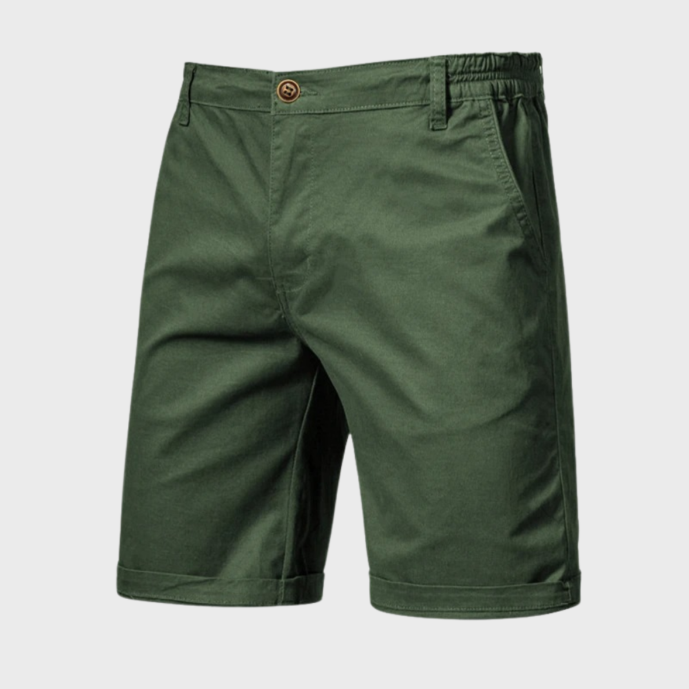 Luca Herren Baumwollshorts: Bequem, stilvoll, perfekt für Sommer & Freizeit.