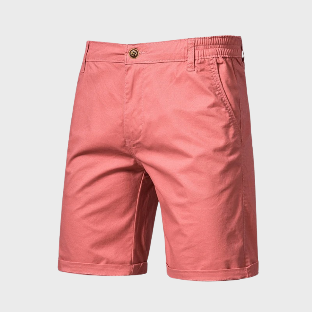 Smart-casual Herrenshorts aus Baumwolle. Perfekt für einen gepflegten, entspannten Sommer-Look.