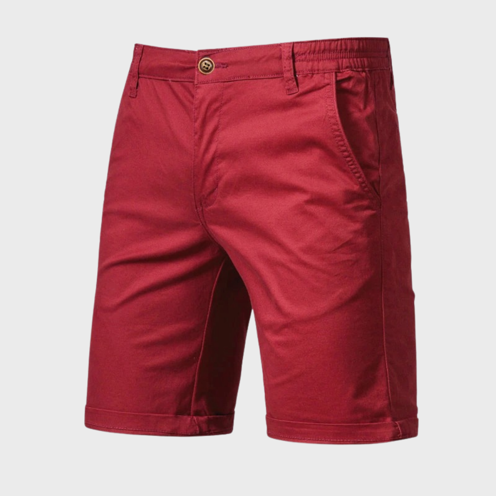 Luca Herren Sommershorts: Komfortable Baumwollshorts für Freizeit, Urlaub und Outdoor-Aktivitäten.