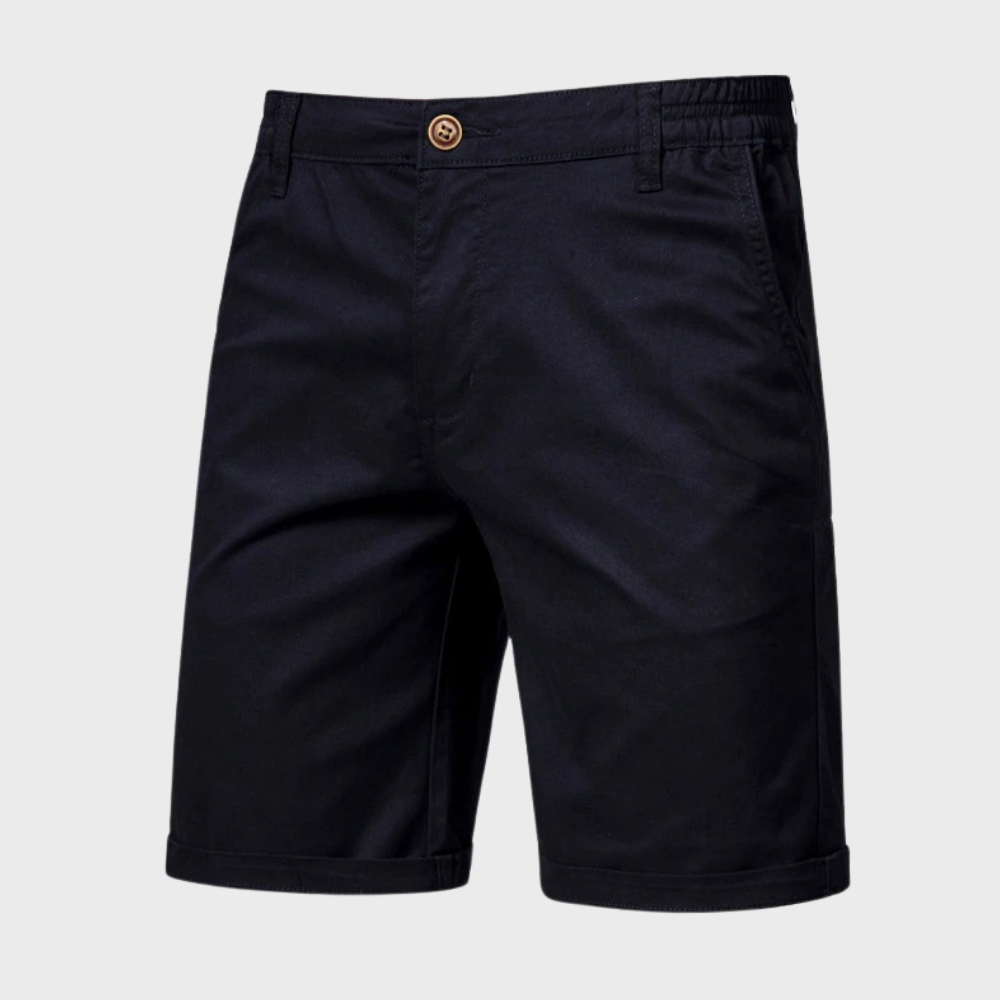 Atmungsaktive Herren Baumwollshorts. Perfekt für Strand, Urlaub und gemütliche Sommertage.