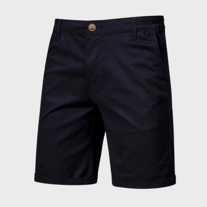 Atmungsaktive Herren Baumwollshorts. Perfekt für Strand, Urlaub und gemütliche Sommertage.