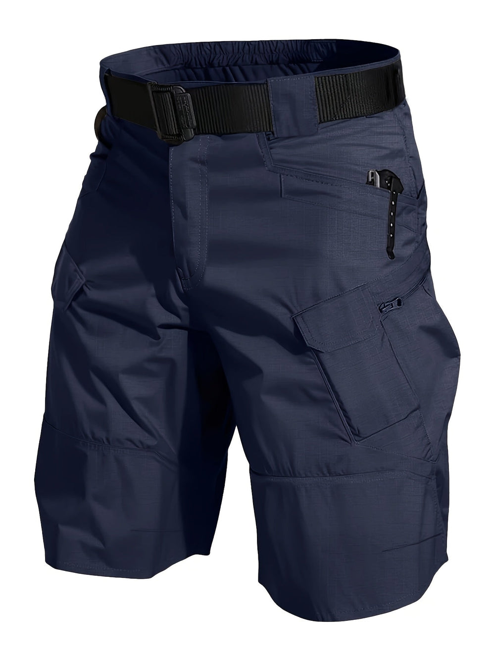 Funktionale Herren Cargo Shorts mit Gürtel, ideal für Outdoor, Wandern & Freizeit.