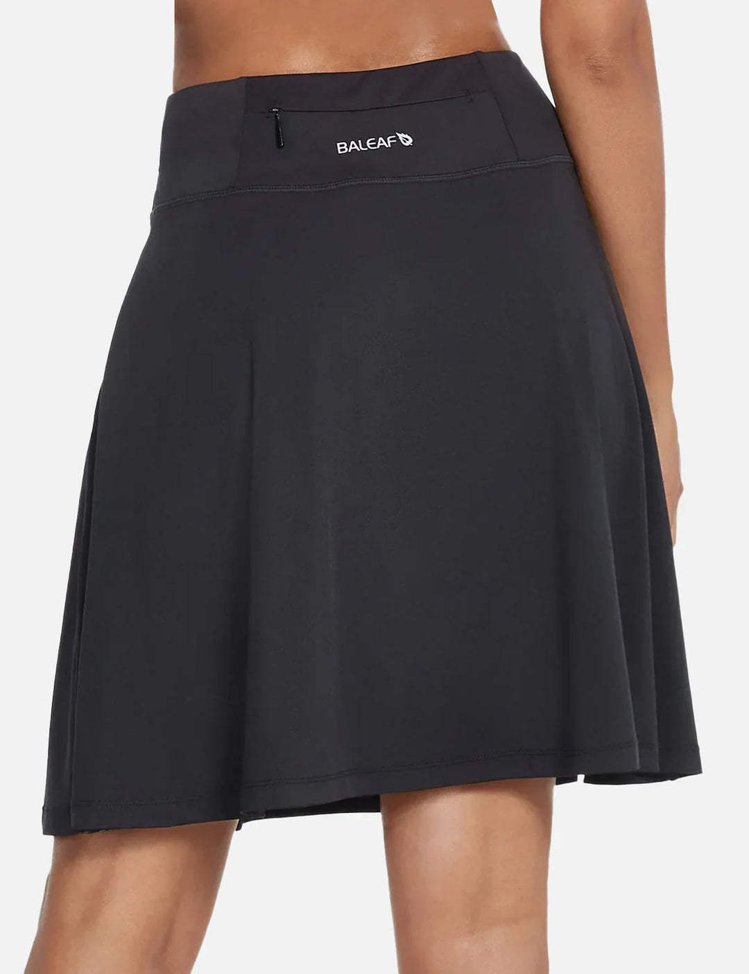 Damen Sportrock mit hohem Bund, UPF50+ Schutz, integrierten Shorts & feuchtigkeitsableitendem Material.