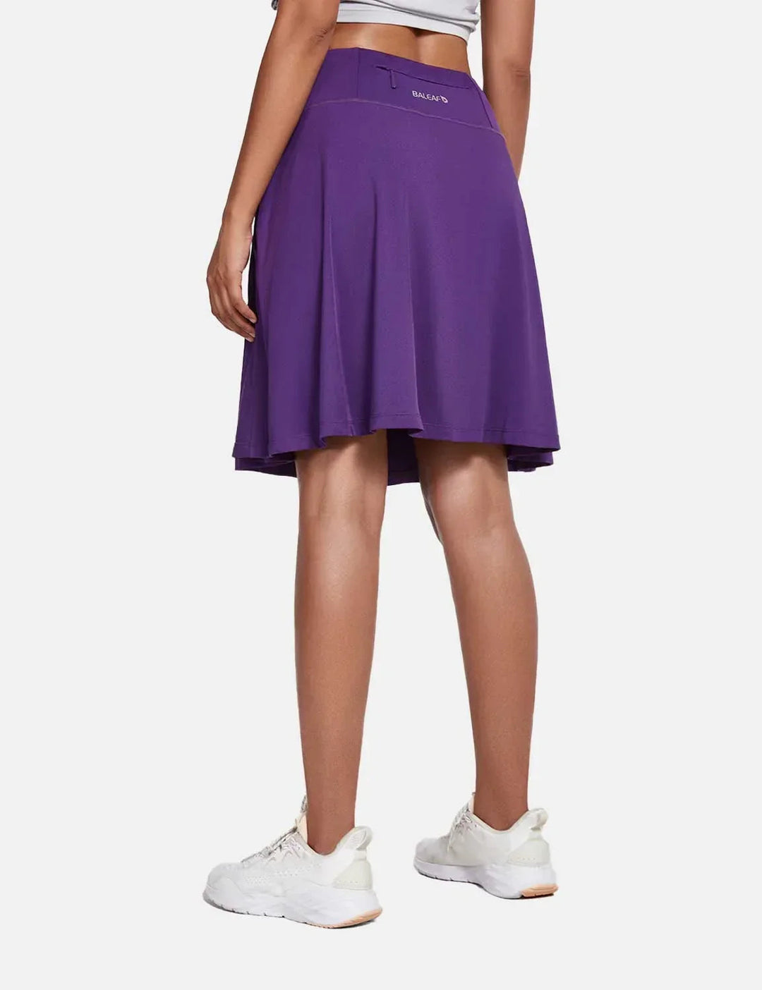 Bequemer Damen Sommerrock, UPF50+ Schutz, hoher Bund, mit Shorts, perfekt für heiße Tage.