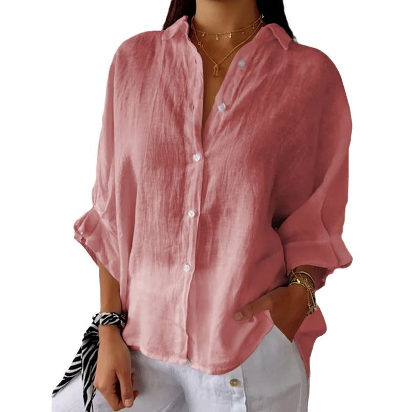 Lois Amsterdam Oversize Bluse für Damen, bequeme lockere Passform, perfektes Oberteil.