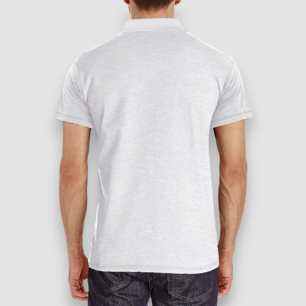 Elegantes Herren Poloshirt, kurzärmlig, das Casual-Hemd Stil mit modernem Komfort vereint, vielseitig.