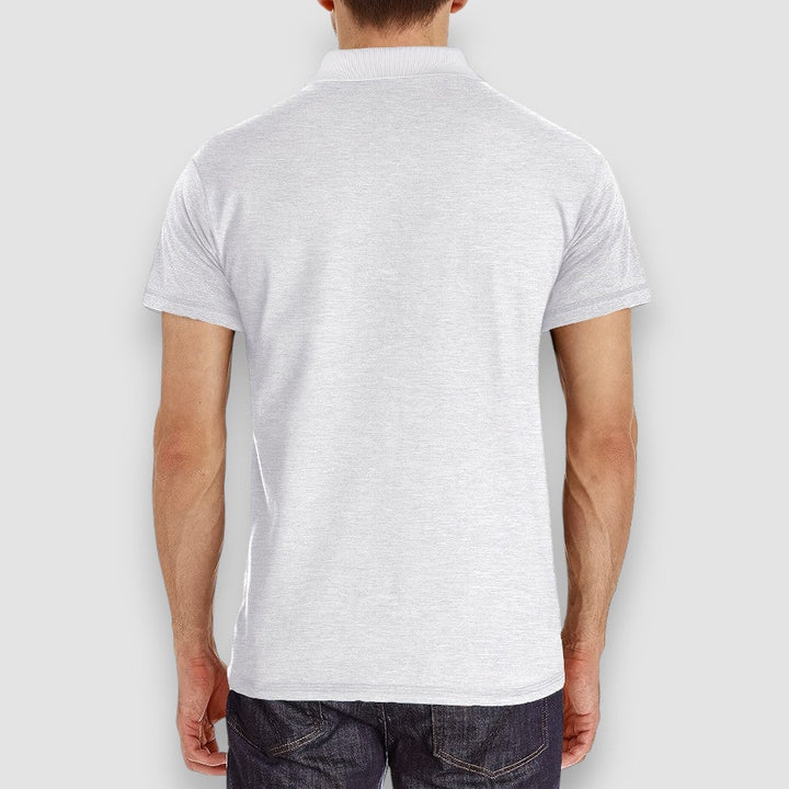 Elegantes Herren Poloshirt, kurzärmlig, das Casual-Hemd Stil mit modernem Komfort vereint, vielseitig.