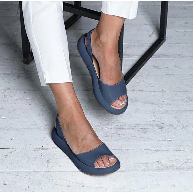 Stylische rosa Damen Sommer Sandalen Livana, offen, atmungsaktiv für Freizeit & Urlaub.