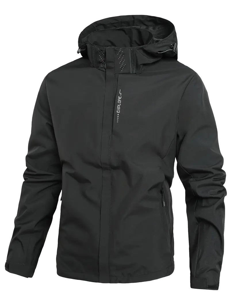 Herren Norberto Kapuzenjacke, wasserdicht & winddicht, ein Must-have für Übergang & Outdoor.