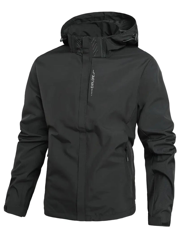 Herren Norberto Kapuzenjacke, wasserdicht & winddicht, ein Must-have für Übergang & Outdoor.