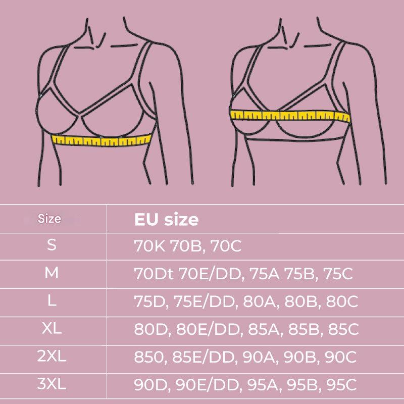 Hochwertiger nahtloser Bralette BH für Damen, V-Ausschnitt Design, perfekte Passform unter jeder Kleidung.