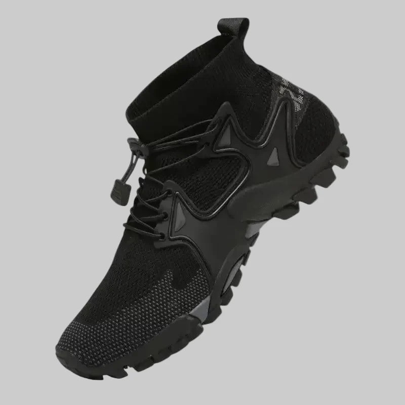 Unisex orthopädische Wanderschuhe mit Profilsohle für Outdoor-Touren, hoher Komfort.