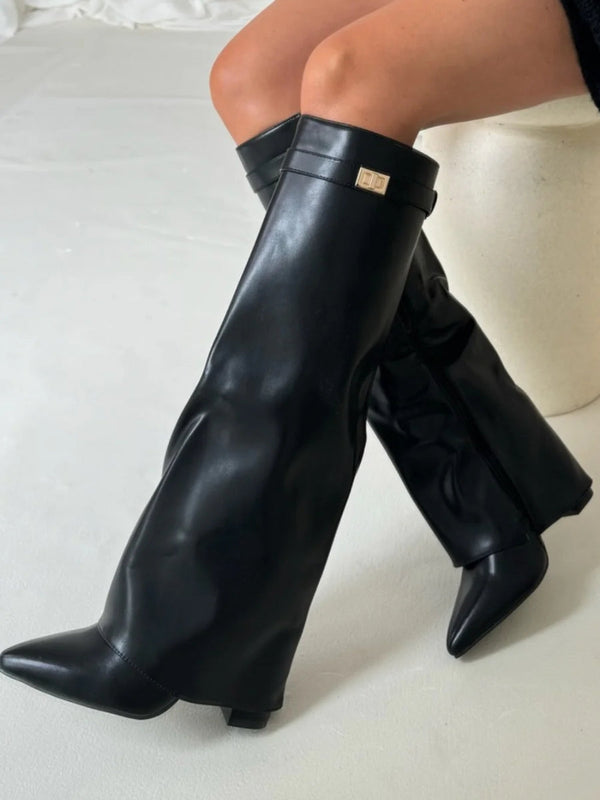 Bequeme Damen Herbst/Winter Stiefel, stylisch und funktional. Ideal für kalte Wetterbedingungen.