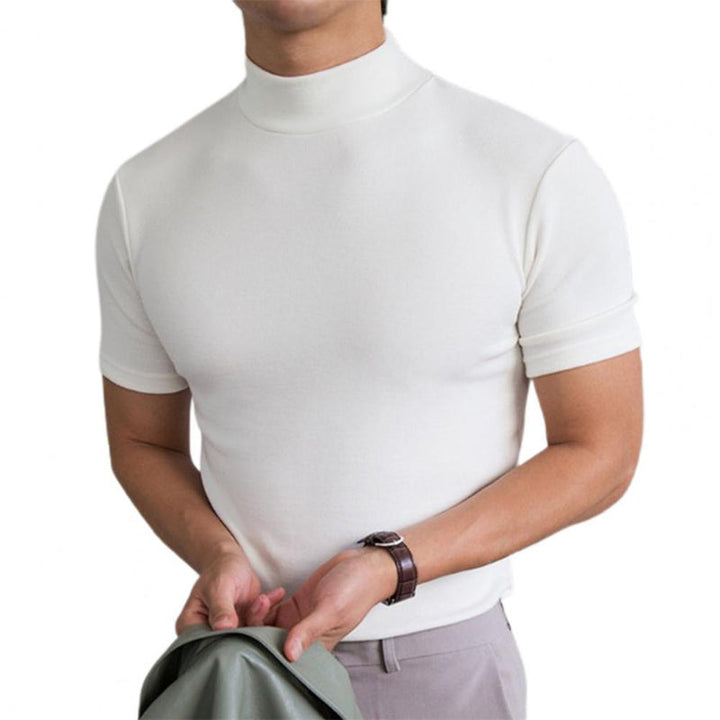 Hochwertiges Herren Oberteil: Langarmshirt mit Rundhals und geradem Saum für den Alltag.