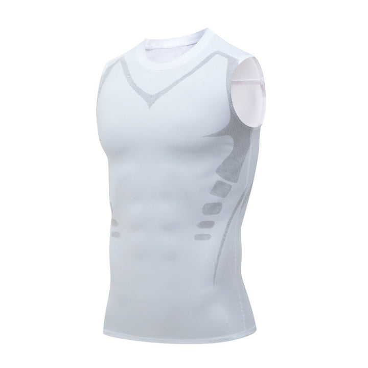 Vielseitige Herren Slim Fit Sportweste, schnelltrocknend, atmungsaktiv & stretch. Ideal für Laufen & Gym.