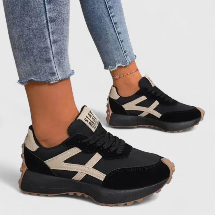 Damen Ergonomische Bequemschuhe für Ganztageskomfort. Leichte, gepolsterte Alltagsschuhe für Damen.