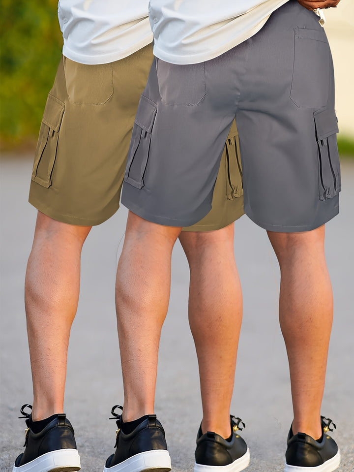Herren Cargo Shorts für den Sommer, lässig & bequem für Freizeit & Outdoor-Aktivitäten.
