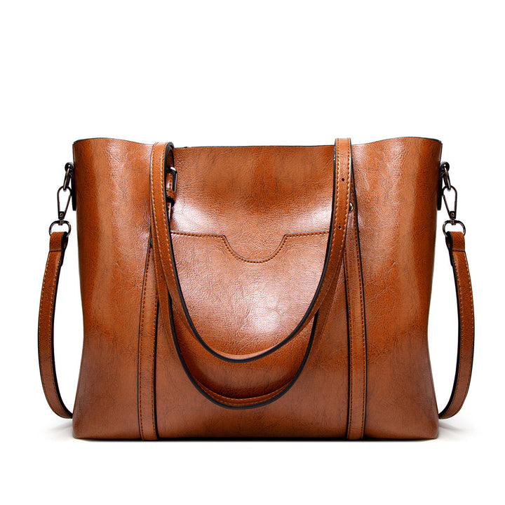 Elegante Damen Schultertasche im Retro-Design, ideal als stilvolles Accessoire.