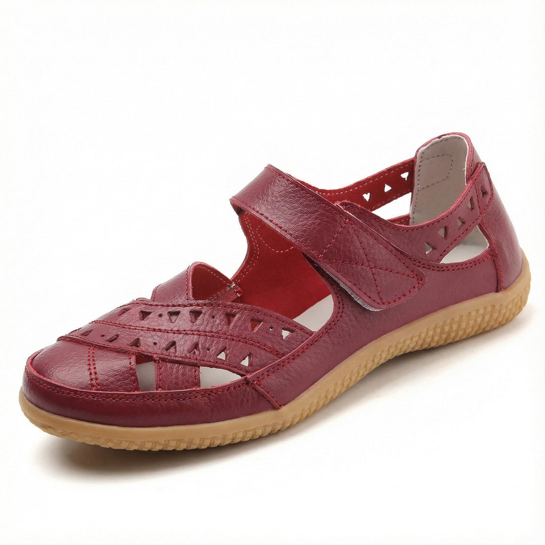 Damen Sommer Orthopädische Geh-Sandalen. Atmungsaktive, gepolsterte Sohle für bequemen Halt & Fußgesundheit.