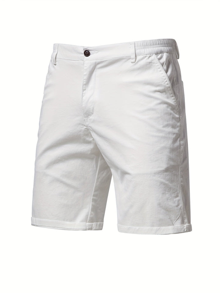 Leichte Herren Freizeit Shorts, atmungsaktiv & bequem, optimal für heiße Sommertage.